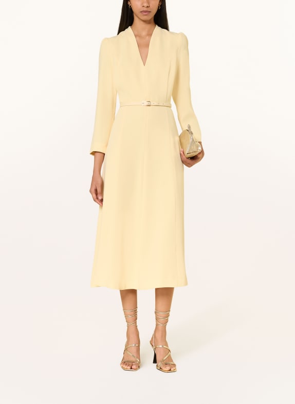 Phase Eight Kleid DANIELLE mit 3/4-Arm HELLGELB
