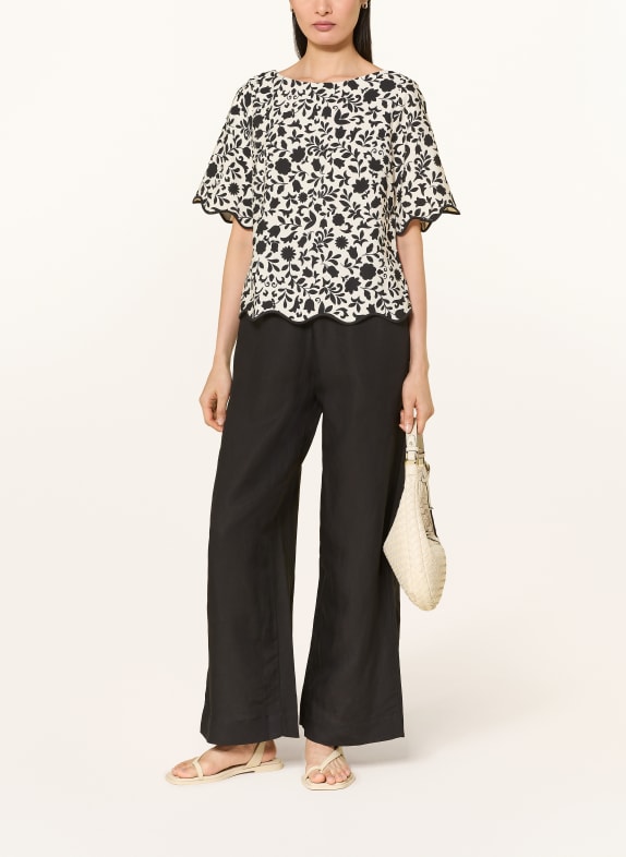 Phase Eight Blouse ABI ZWART / ECRU