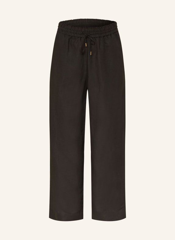 Phase Eight Marlene-broek ROWAN met linnen ZWART