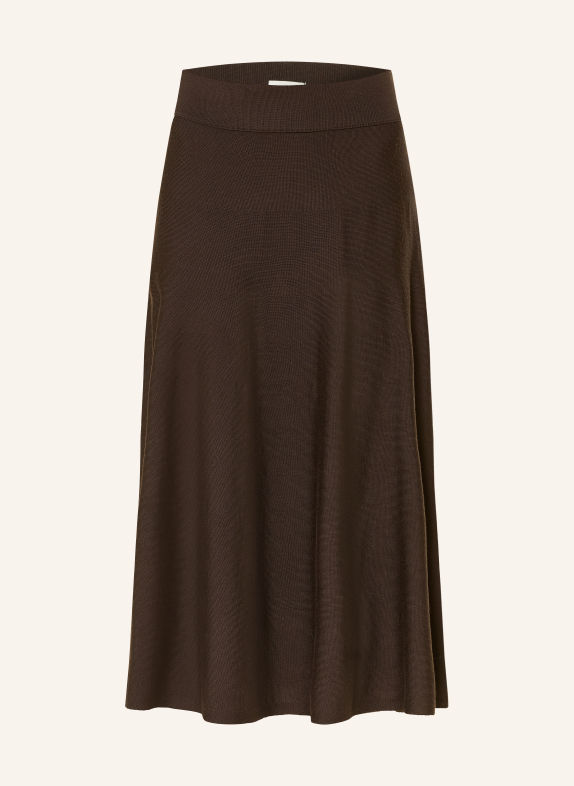 DRYKORN THERES Knit Skirt DARK BROWN
