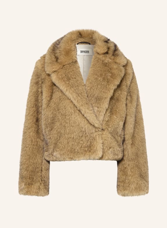DRYKORN Kunstbontjas ADWELL CAMEL