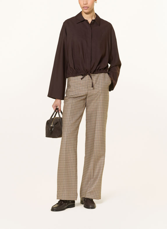 DRYKORN FIONEL Shirt Blouse DARK BROWN