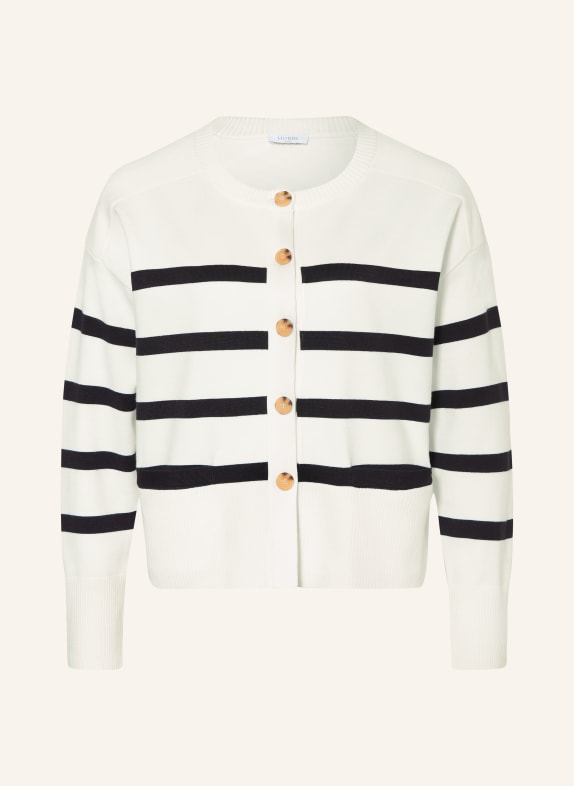 HOBBS Sweter MEGAN BIAŁY / GRANATOWY