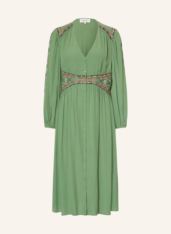 ba&sh Kleid TINA GRÜN / PINK / SCHWARZ