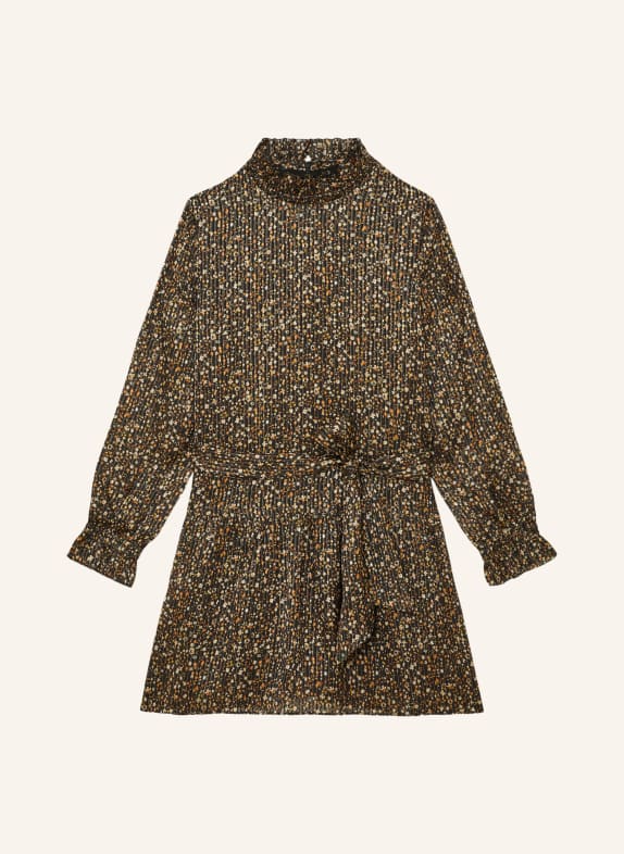 REISS Sukienka koktajlowa DARCI CZARNY / KREMOWY / ŻÓŁTY