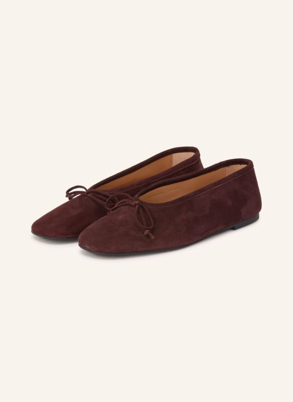 ARKET ballerina's MARRON FONCÉ