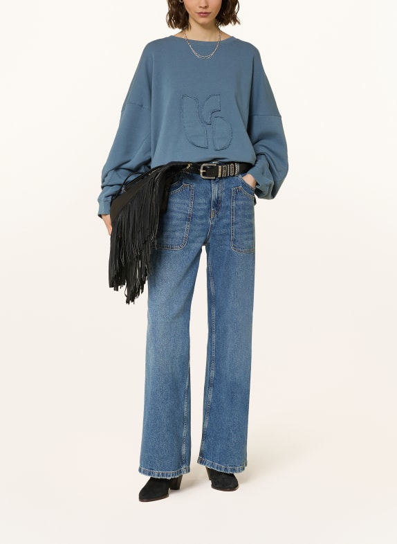 ba&sh Sweatshirt MAIA BLAU