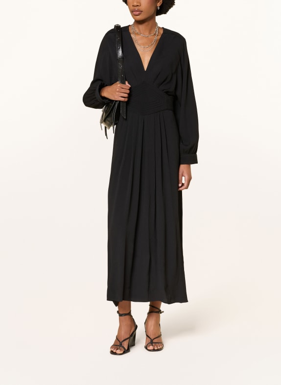 ba&sh Šaty AMBRA ČERNÁ