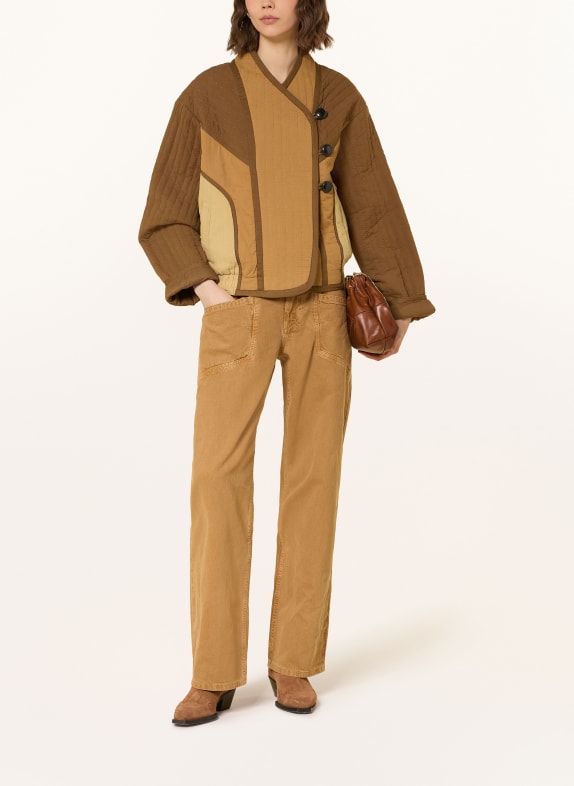 ba&sh Jacke CISCA CAMEL / BEIGE / KHAKI