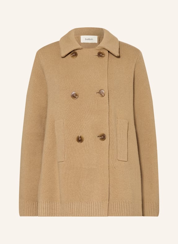 ba&sh Strckjacke VESTA CAMEL