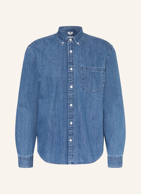 ARKET BARD REG Regular Fit Denim Shirt BLUE
