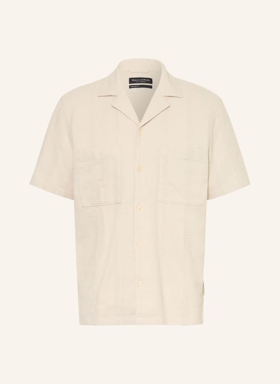 Marc O'Polo Chemise de villégiature coupe classique MARRON CLAIR