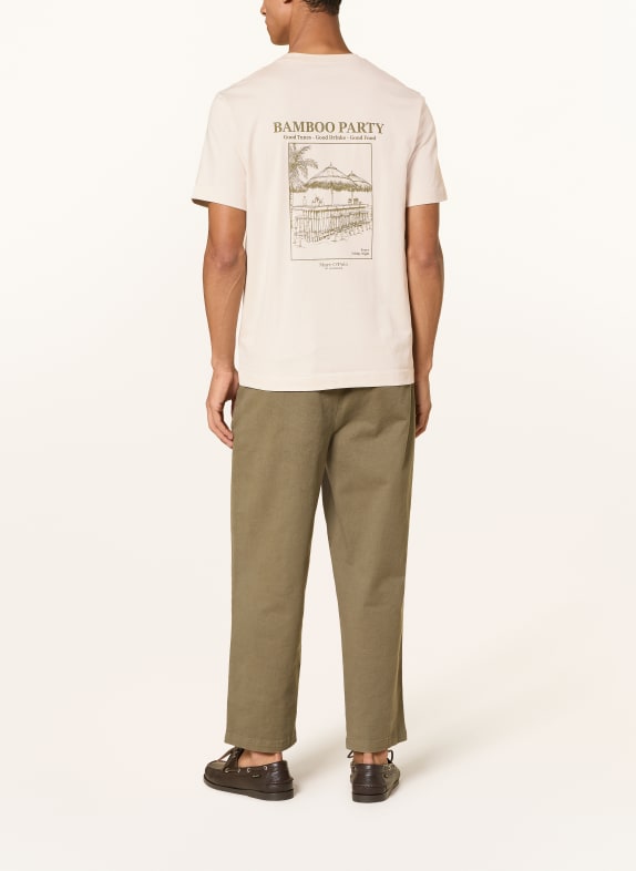 Marc O'Polo T-shirt LYSEGRÅ / KHAKI