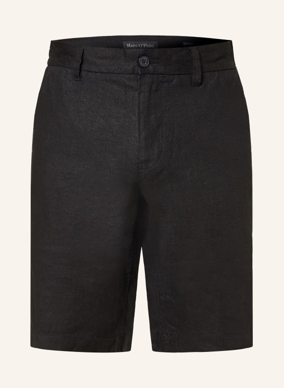 Marc O'Polo Leinenshorts RESO JOGGER Regular Fit SCHWARZ