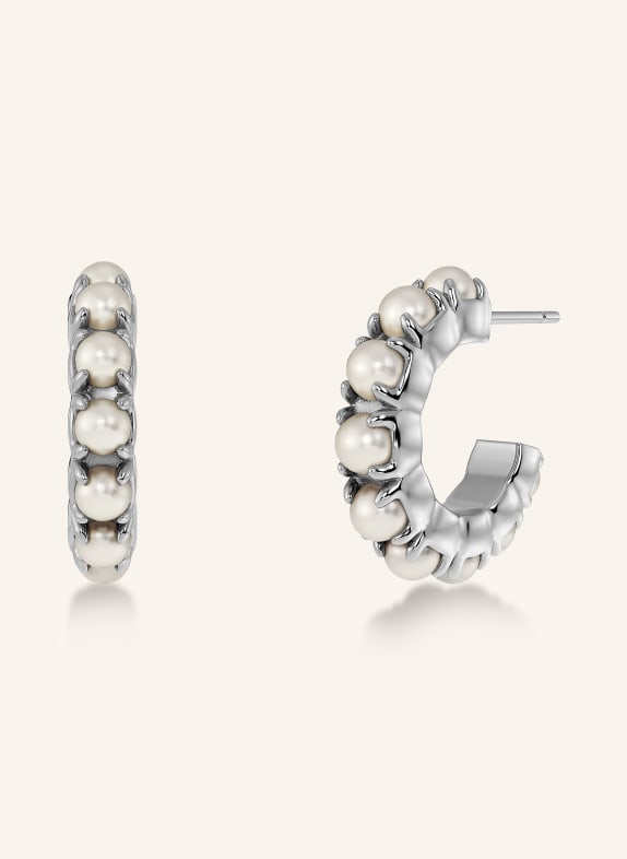 EDBLAD Creolen LILO S SILBER / WEISS