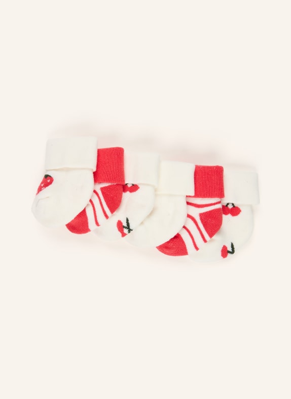 ewers COLLECTION 6er-Pack Socken ROT / WEISS