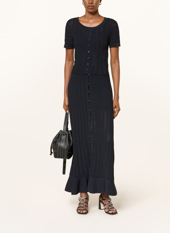 CLAUDIE PIERLOT Strickshirt DUNKELBLAU