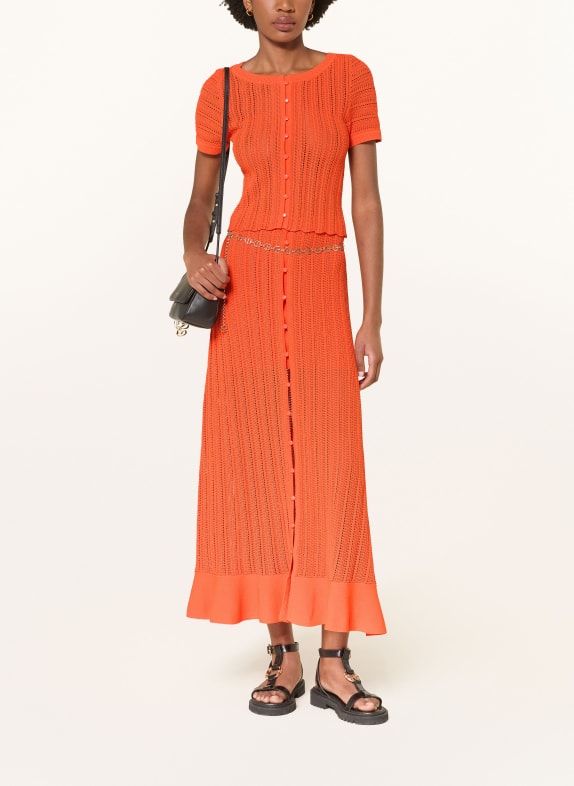CLAUDIE PIERLOT Strickrock ORANGE