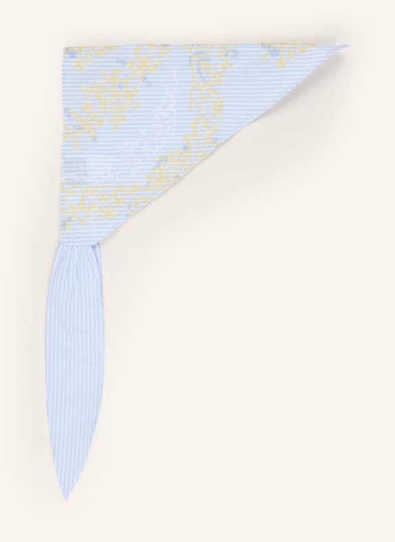 CLAUDIE PIERLOT Tuch HELLBLAU / HELLGELB / WEISS