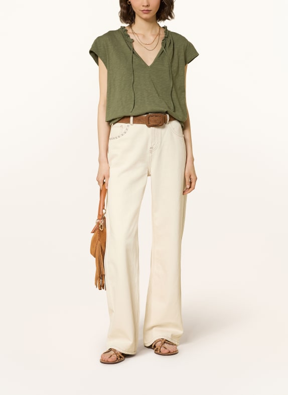 ba&sh Tricou VERY OLIV