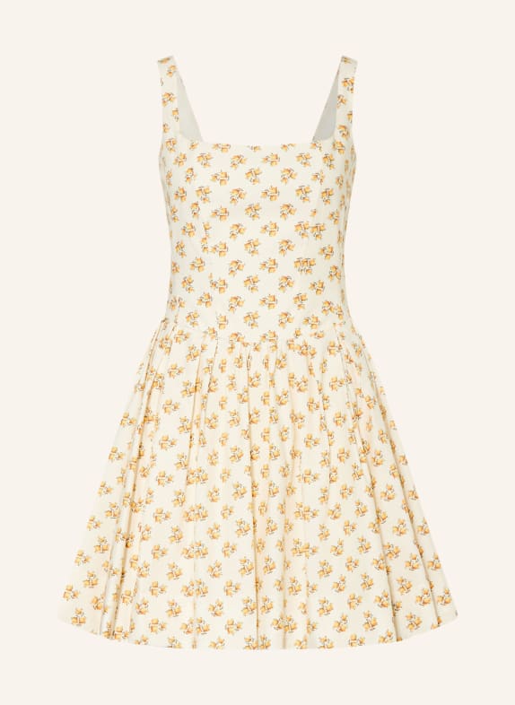 maje Kleid CREME / GELB / HELLGRÜN