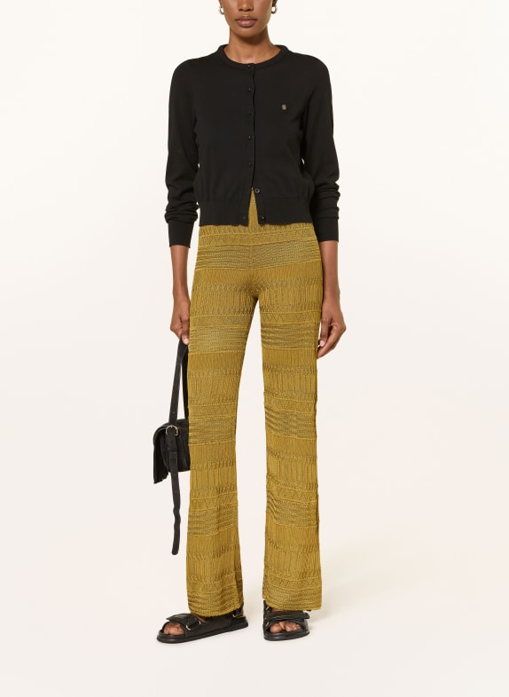 SANDRO Strickhose OLIV