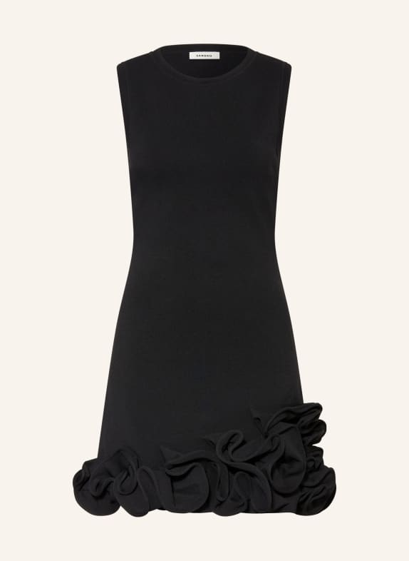 SANDRO Cocktailkleid SCHWARZ