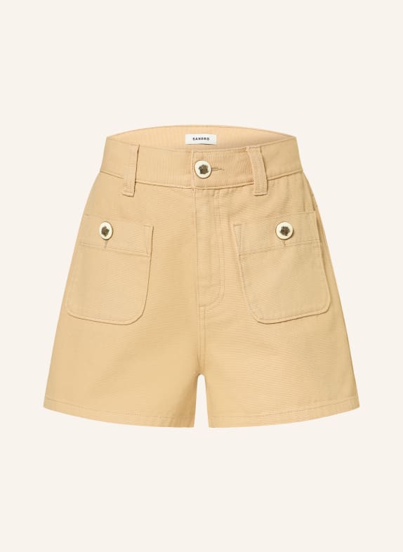 SANDRO Jeansshorts 16 BEIGE