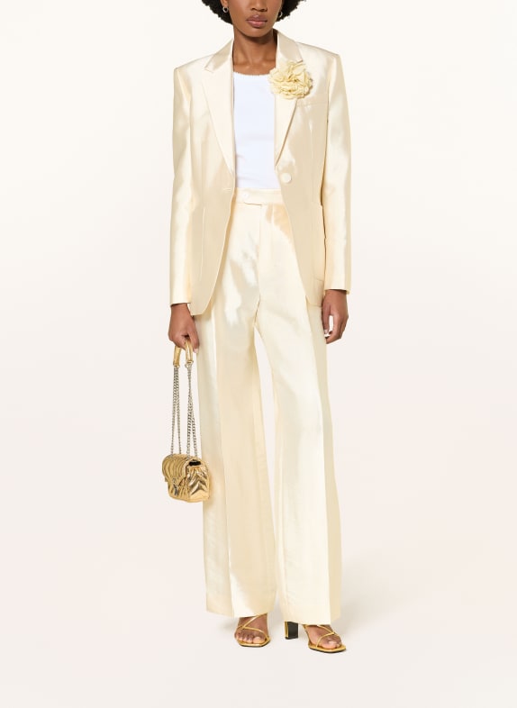 SANDRO Satinblazer HELLBRAUN