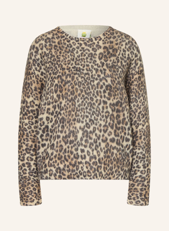 Princess GOES HOLLYWOOD Trui BRUIN / BEIGE / ZWART