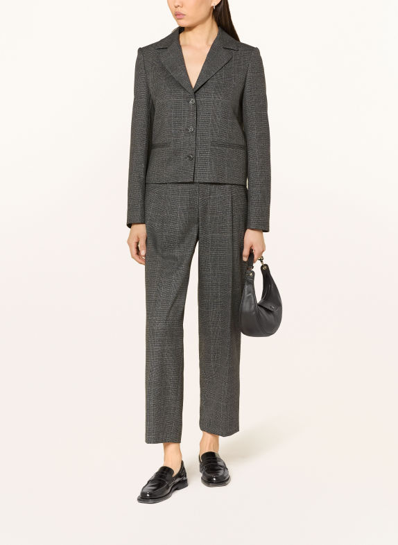 MARC AUREL Marlene pants with glitter thread DARK GRAY / SILVER / LIGHT GRAY