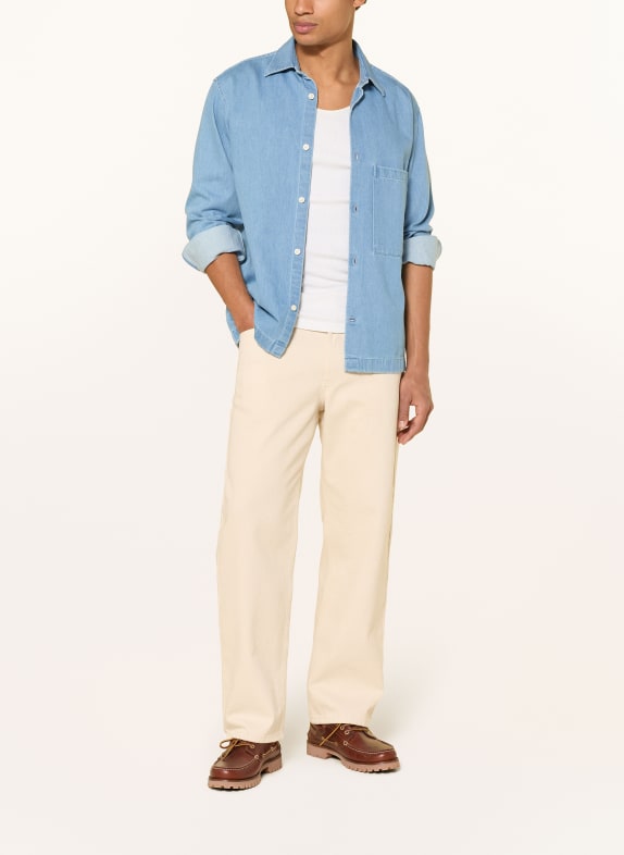 NN.07 Jeanshemd FREDDY Comfort Fit BLAUW