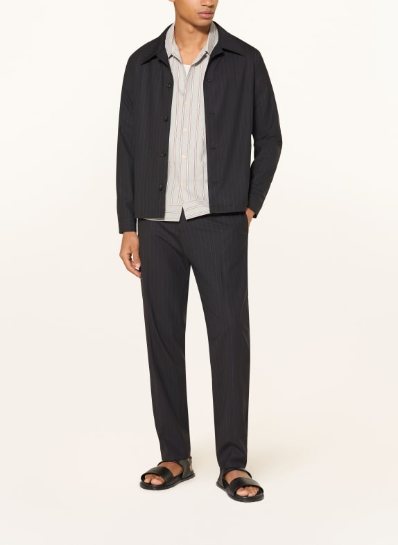 NN.07 Hose BRENDAN Regular Fit DUNKELBLAU / WEISS