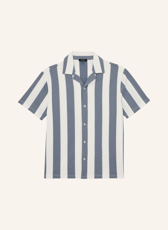 REISS Resorthemd DEXTER Comfort Fit ECRU / DUNKELBLAU