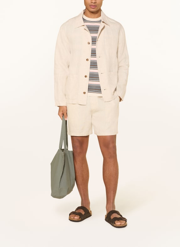 NN.07 Linnedshorts GREGOR ECRU