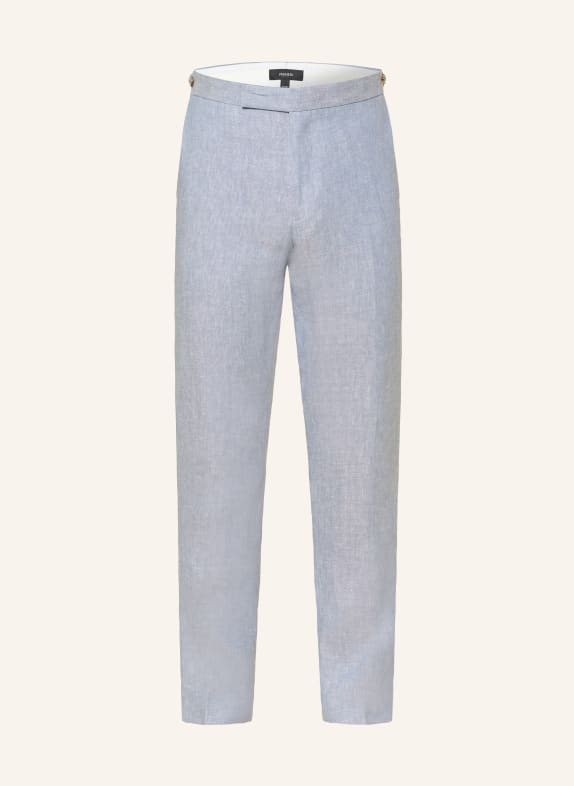REISS Leinenhose ATLANTIC Slim Fit HELLBLAU