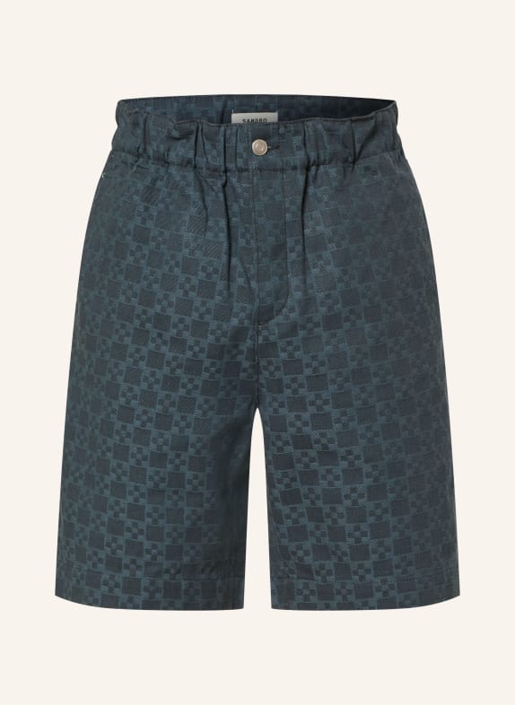 SANDRO Jeansshorts DUNKELBLAU