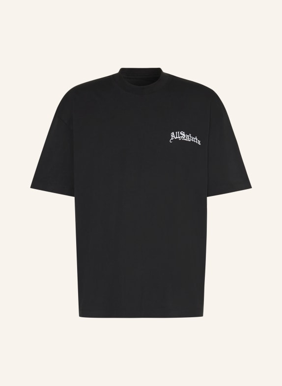 ALLSAINTS DESCENT T-Shirt BLACK / WHITE