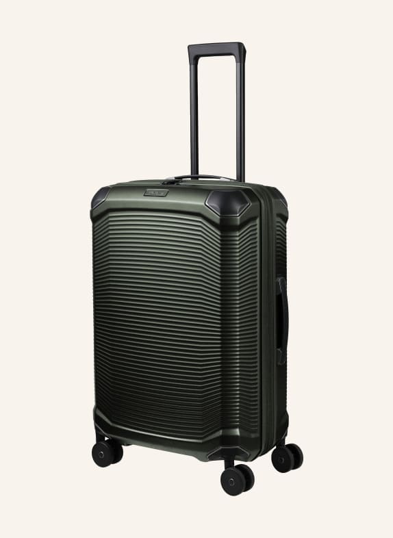 travelite Trolley MILLENNIUM DONKERGROEN / ZWART