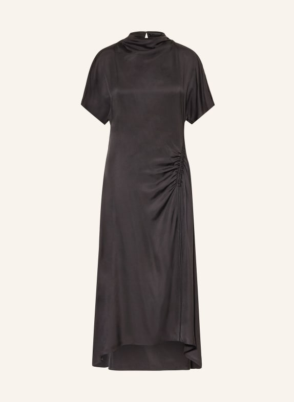 ALLSAINTS ROSIE Dress with Silk BLACK
