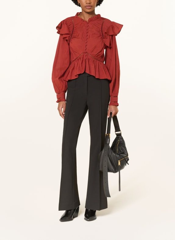 ALLSAINTS Bootcut-broek ASTRA ZWART