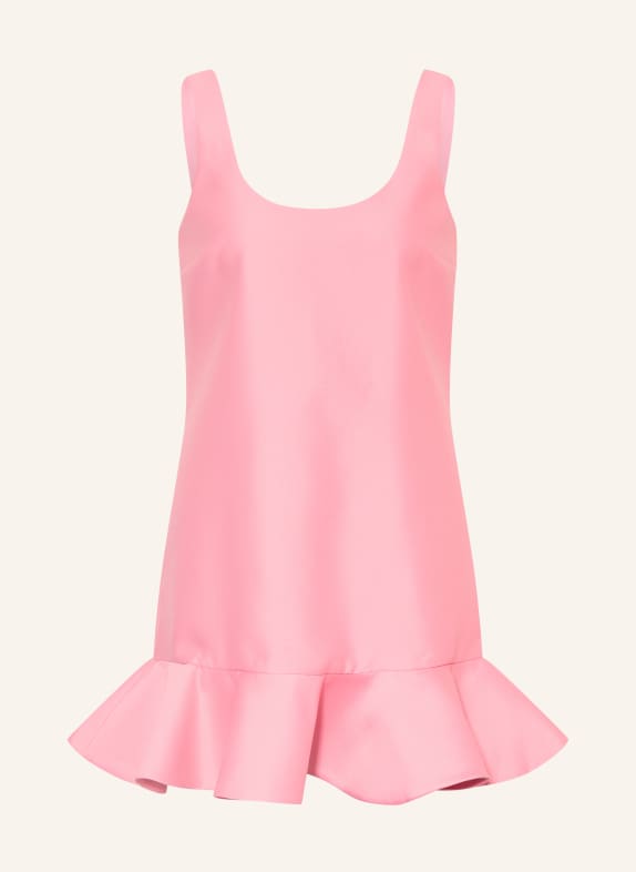 self-portrait Cocktail dress with ruffles LIGHT RED