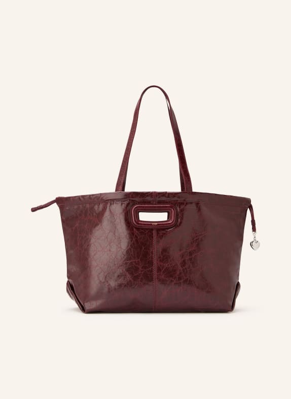 maje Torba na zakupy CIEMNOCZERWONY