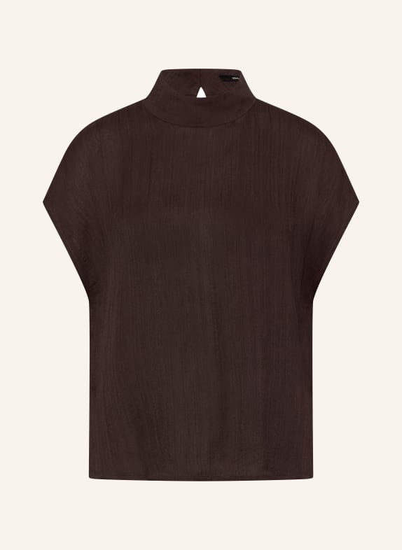 someday ZLISEA Blouse Top DARK BROWN