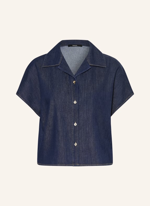 someday Blouse ZONDRA in jeanslook DONKERBLAUW