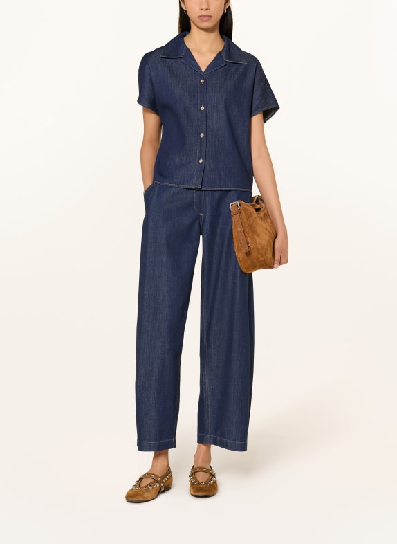 someday Blouse ZONDRA in jeanslook DONKERBLAUW