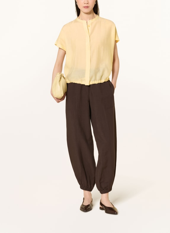 OPUS Bluse FADELL HELLGELB