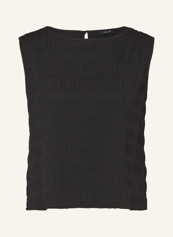 OPUS FARDOA Blouse Top BLACK