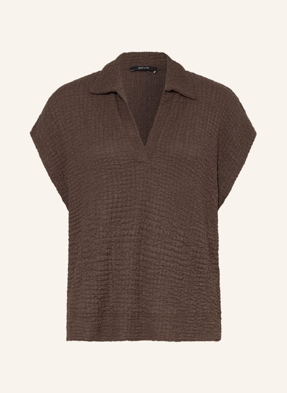 OPUS SIPIN Blouse Shirt DARK BROWN