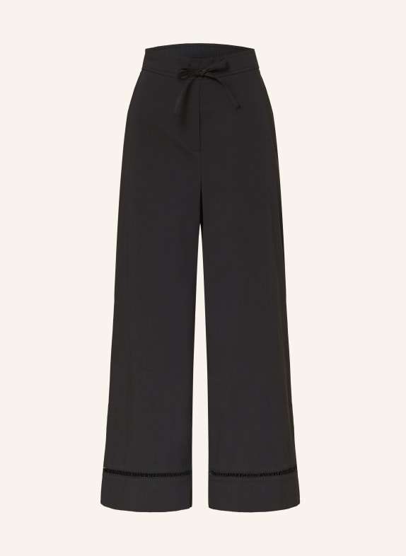 OPUS MISHA Culottes with Lace BLACK